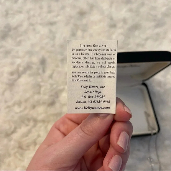 Kelly Waters August Birthstone Necklace, silver - Picture 7 of 10